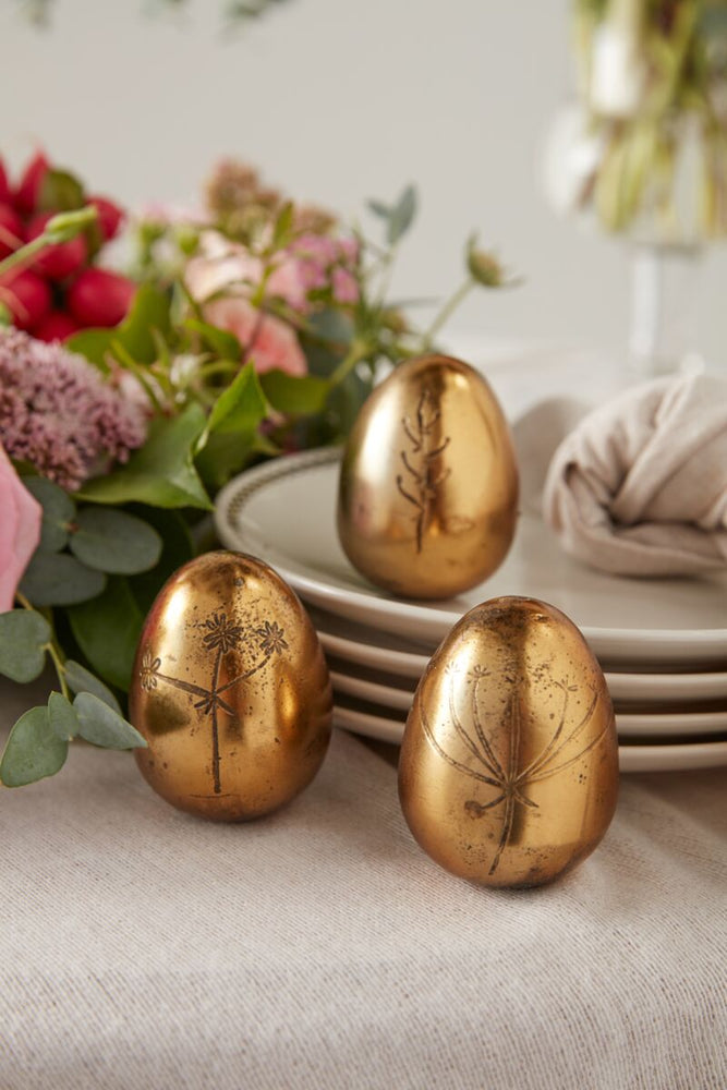Gold Metal Eggs