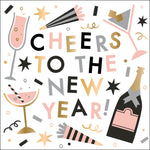 "Cheers to the New Year" Paper Napkins