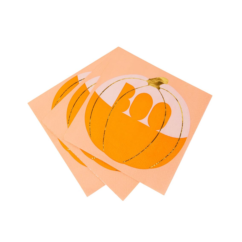 "BOO" Halloween Paper Napkins