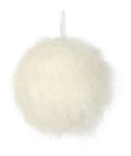 White Fur Ornament
