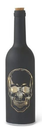 
            
                Load image into Gallery viewer, Black Skull LED Wine Bottle
            
        