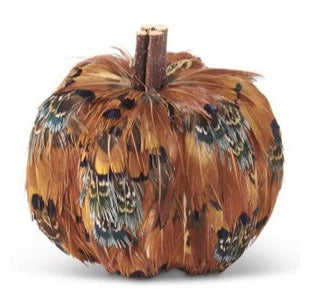 Small Feather Pumpkins
