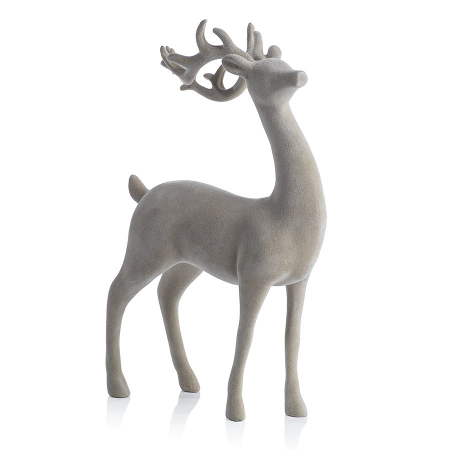 
            
                Load image into Gallery viewer, Flocked Reindeer Figurines
            
        
