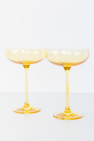 
            
                Load image into Gallery viewer, Estelle Champagne Coupe - Yellow
            
        