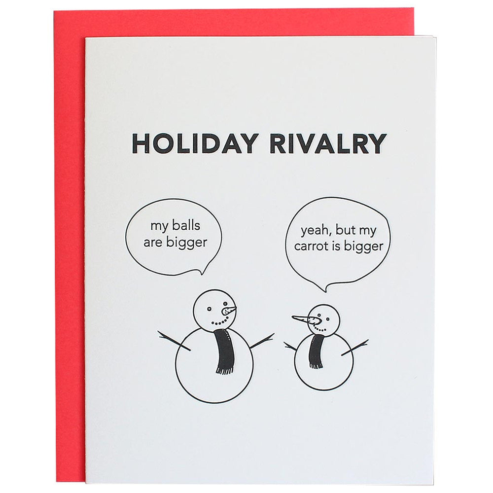 
            
                Load image into Gallery viewer, &amp;quot;Holiday Rivalry&amp;quot; Holiday Greeting Card
            
        