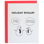 "Holiday Rivalry" Holiday Greeting Card