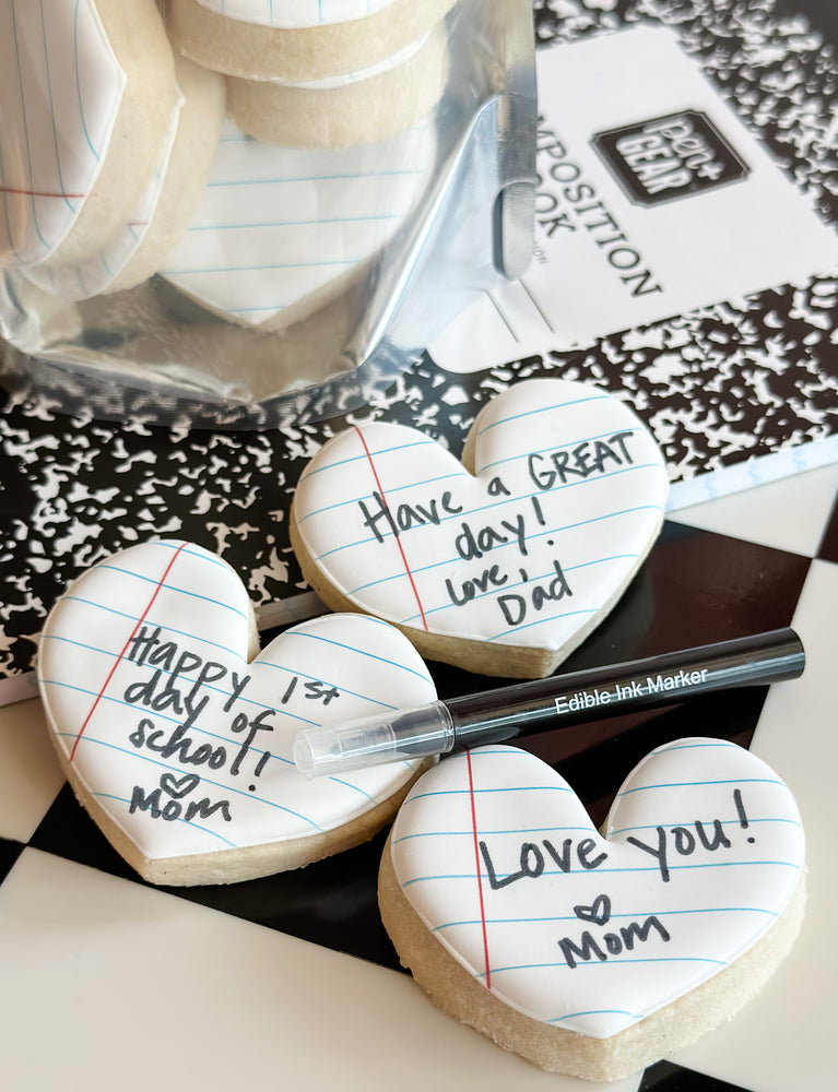 Back to School Mini Cookie Notes