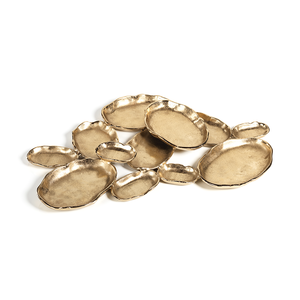 Large Gold Multi-dish Serving Piece