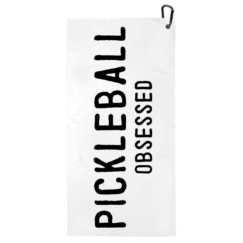 "Pickleball Obsessed" Sports Towel