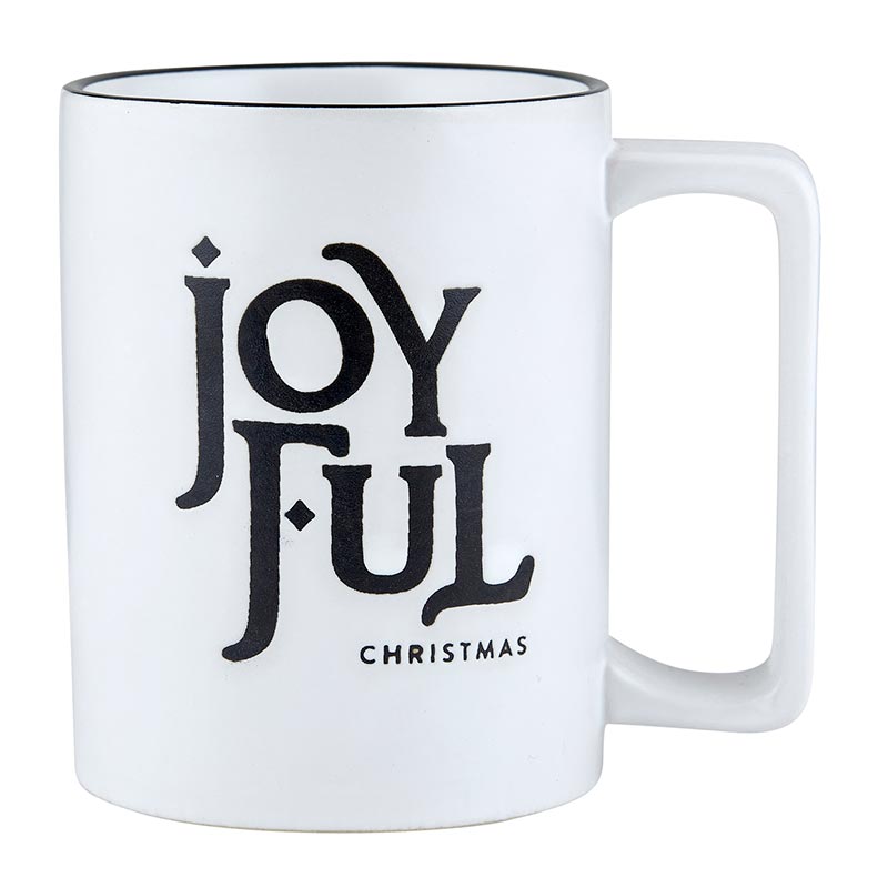 Christmas Coffee Mug - "Joyful"