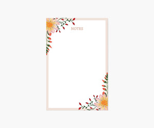 Orange Bud Notepad