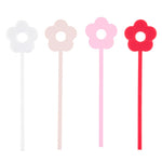 Flower Acrylic Drink Stir Sticks