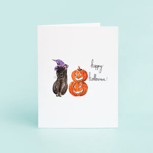 
            
                Load image into Gallery viewer, &amp;quot;Happy Halloween&amp;quot; Greeting Card
            
        