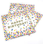 "Happy Birthday" Paper Napkins