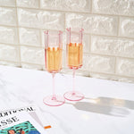 Wave Champagne Glasses