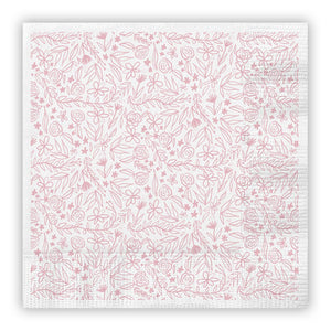 
            
                Load image into Gallery viewer, Pink Floral Paper Napkins
            
        