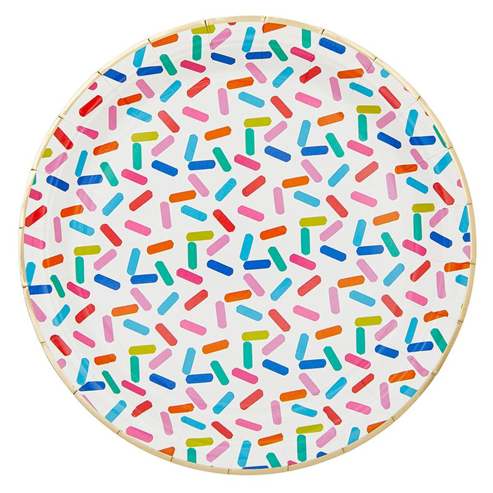 Sprinkle Paper Plates