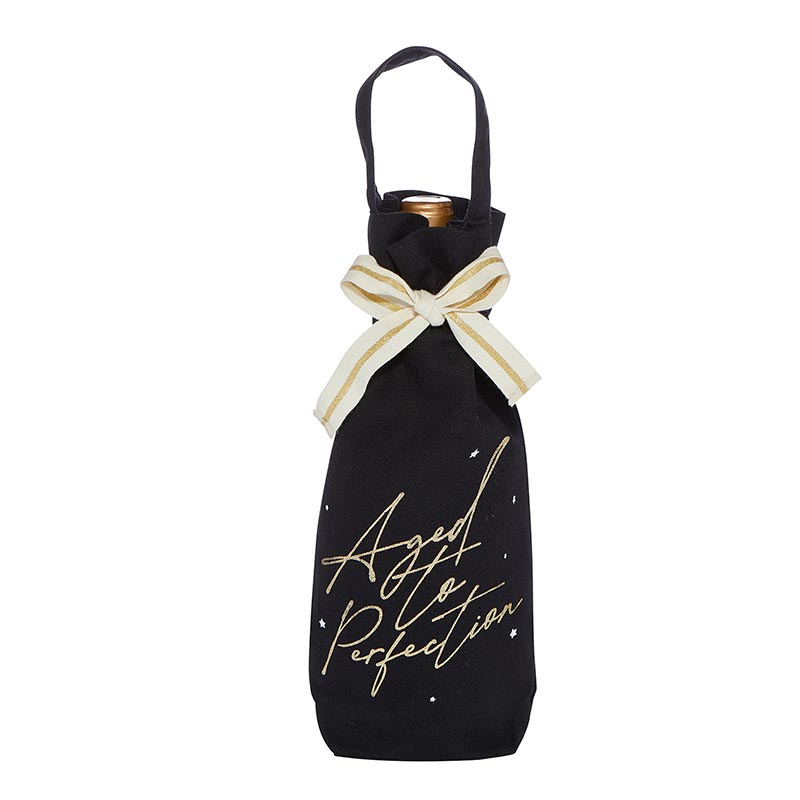 "Aged to Perfection" Wine Bag