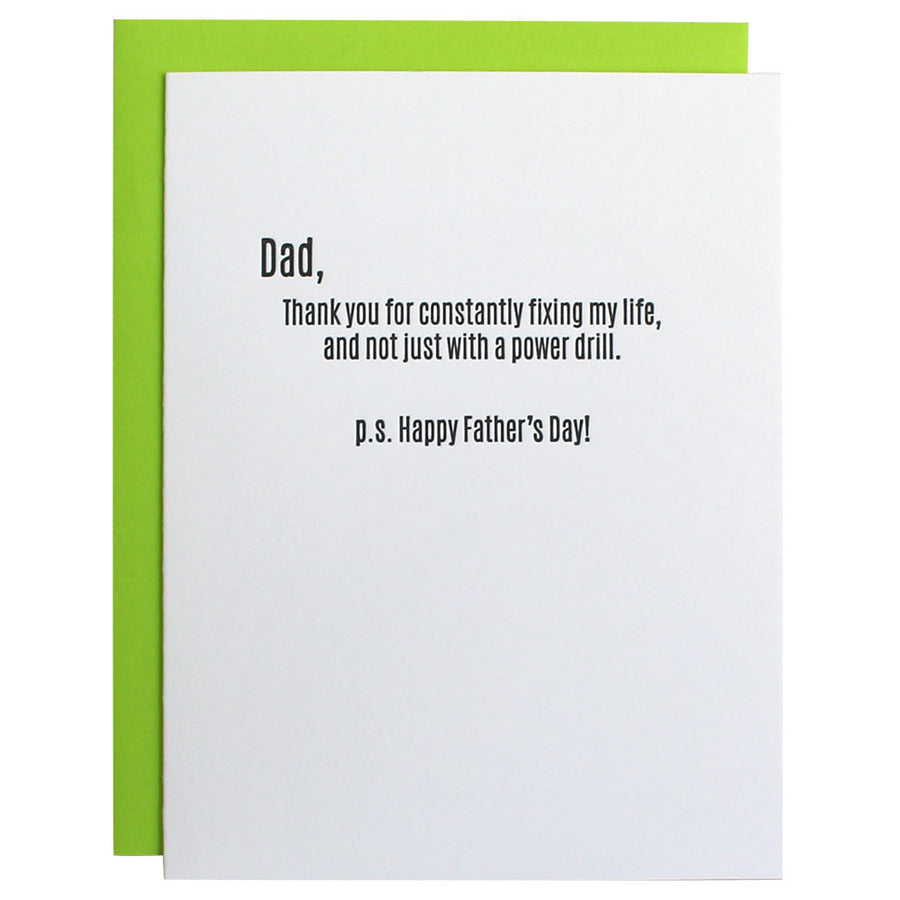 
            
                Load image into Gallery viewer, &amp;quot;Fixing My Life&amp;quot; Father&amp;#39;s Day Card&amp;quot;
            
        