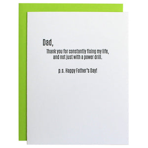 
            
                Load image into Gallery viewer, &amp;quot;Fixing My Life&amp;quot; Father&amp;#39;s Day Card&amp;quot;
            
        