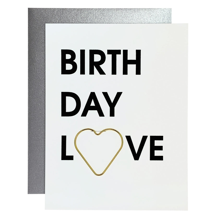 "Birthday Love" Birthday Card
