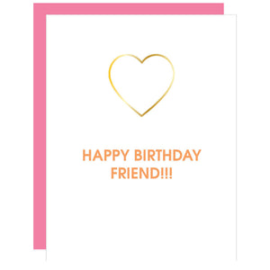 "Happy Birthday, Friend" Birthday Card