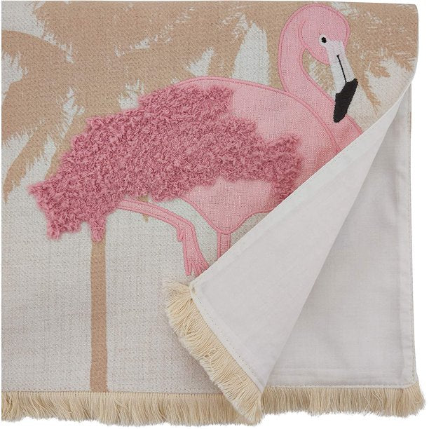 Fluffy Flamingo Table Runner
