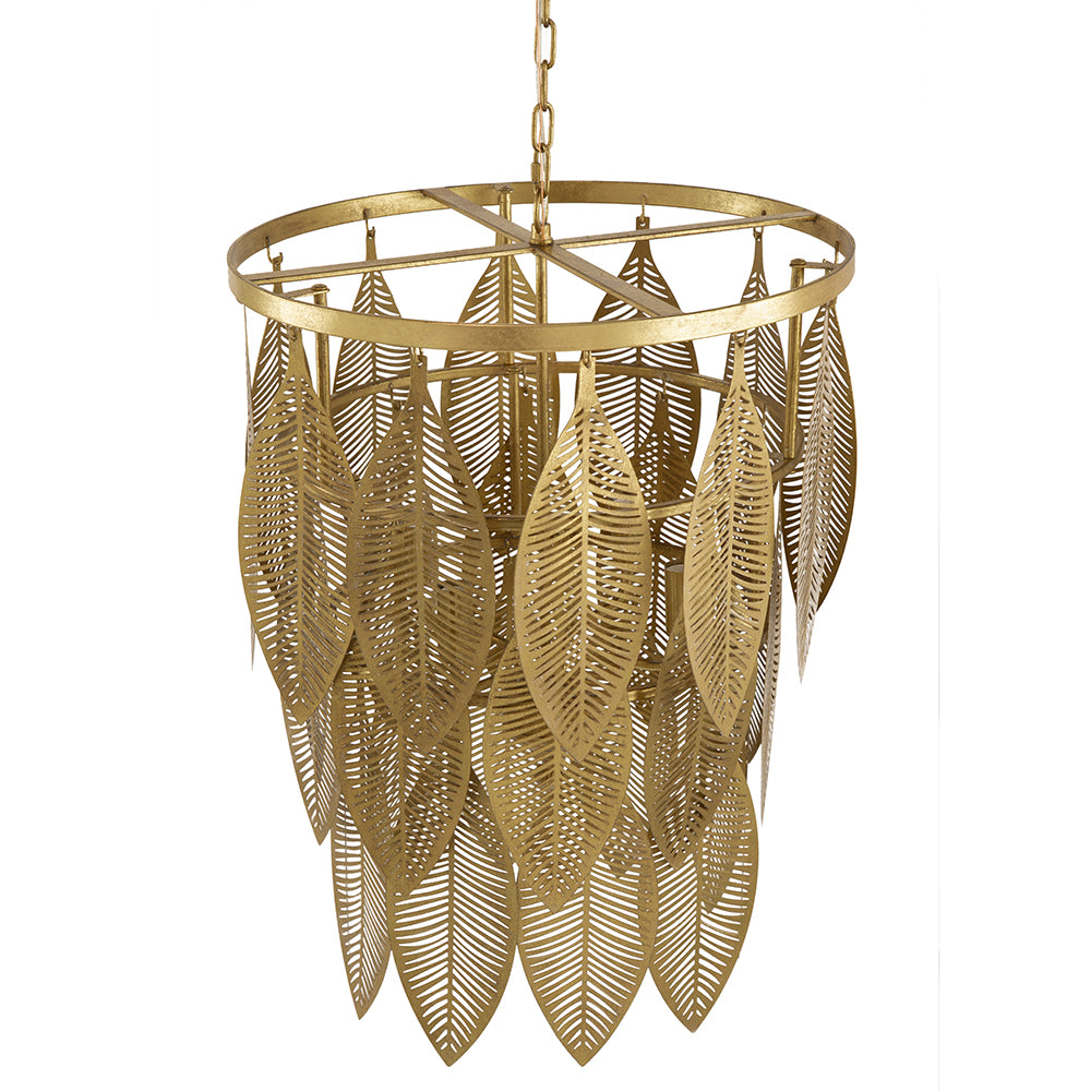 
            
                Load image into Gallery viewer, Hanging Leaf Chandelier
            
        