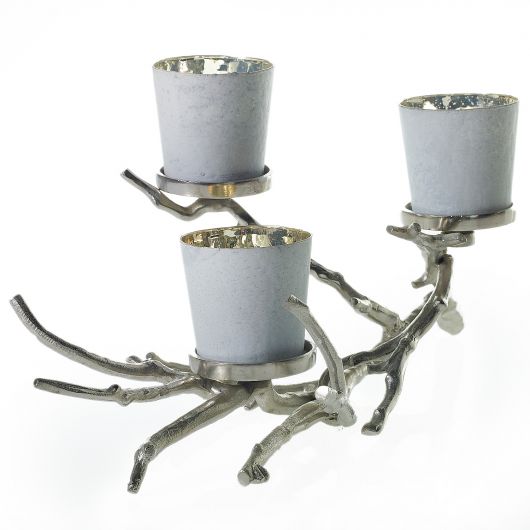 
            
                Load image into Gallery viewer, Silver Branch Candleholders
            
        