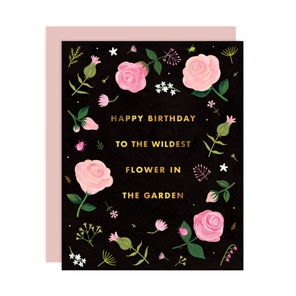 
            
                Load image into Gallery viewer, &amp;quot;To the Wildest Flower&amp;quot; Birthday Greeting Card
            
        