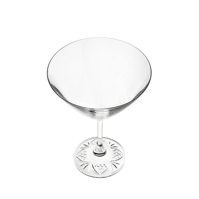 
            
                Load image into Gallery viewer, Cut Glass Martini Glass
            
        