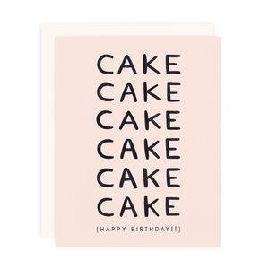 
            
                Load image into Gallery viewer, &amp;quot;Cake, Cake, Cake&amp;quot; Greeting Card
            
        