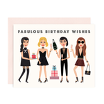 "Fabulous Birthday Wishes" Greeting Card