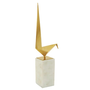 
            
                Load image into Gallery viewer, Marble &amp;amp; Gold Bird Statues
            
        