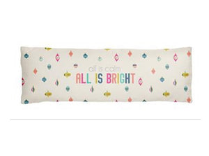 All is Bright Holiday Pillow