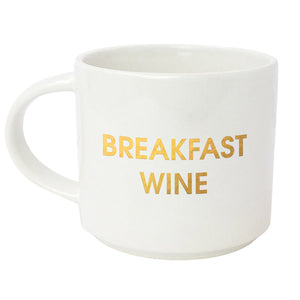 "Breakfast Wine" Coffee Mug