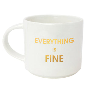 
            
                Load image into Gallery viewer, &amp;quot;Everything is Fine&amp;quot; Coffee Mug
            
        