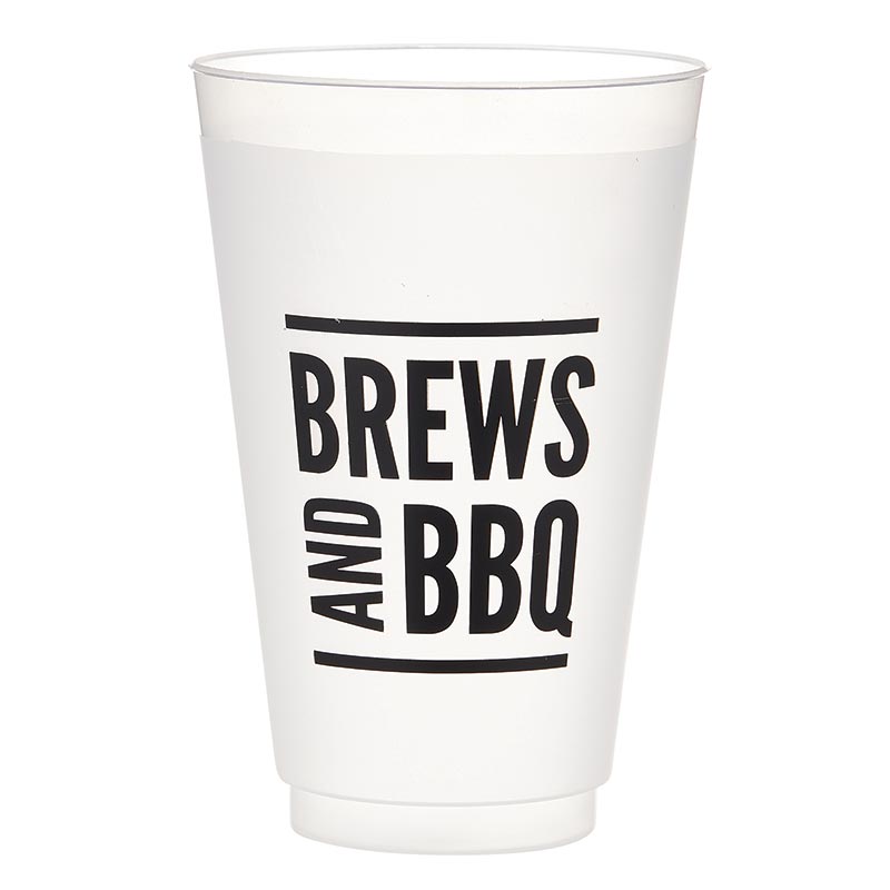 
            
                Load image into Gallery viewer, &amp;quot;Brews &amp;amp; BBQ&amp;quot; Plastic Glasses
            
        