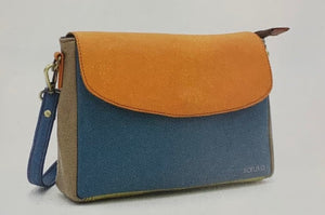 Leather Reversible Flap Purse