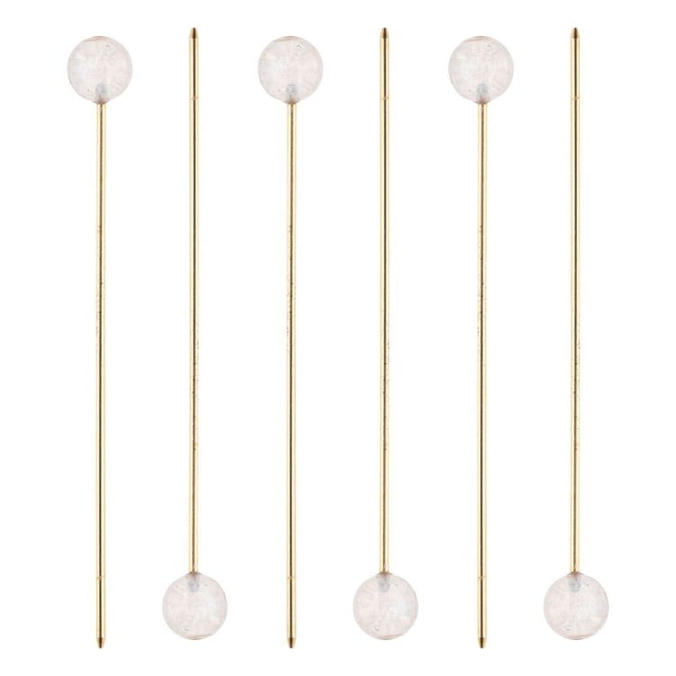 Glass Cocktail Skewers