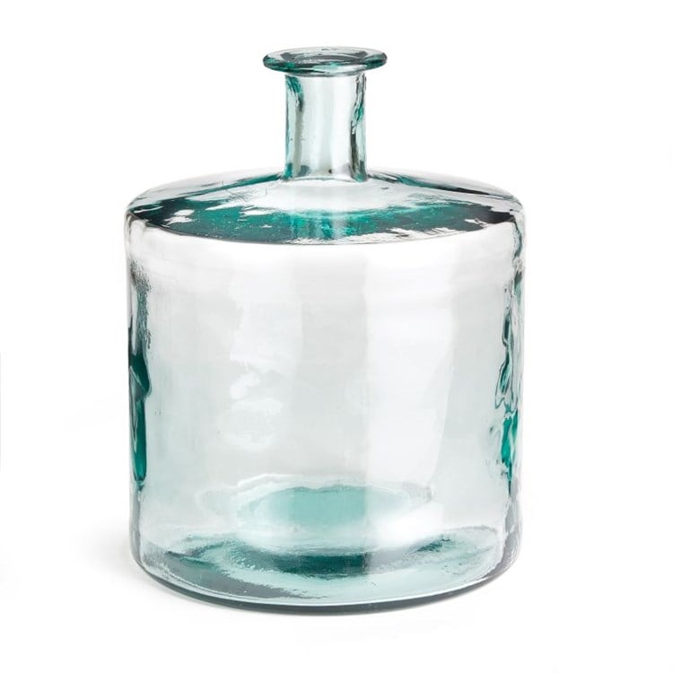 
            
                Load image into Gallery viewer, Clear Recycled Glass Vase
            
        